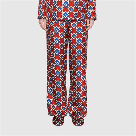 gucci lounge jacket|Gucci pajama set.